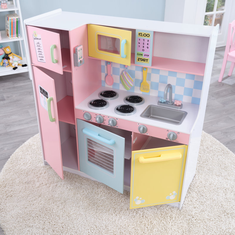 KidKraft Pastel Kitchen Set & Reviews Wayfair